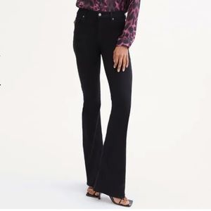 7 For All Mankind Slim High Waist Illusion Jeans